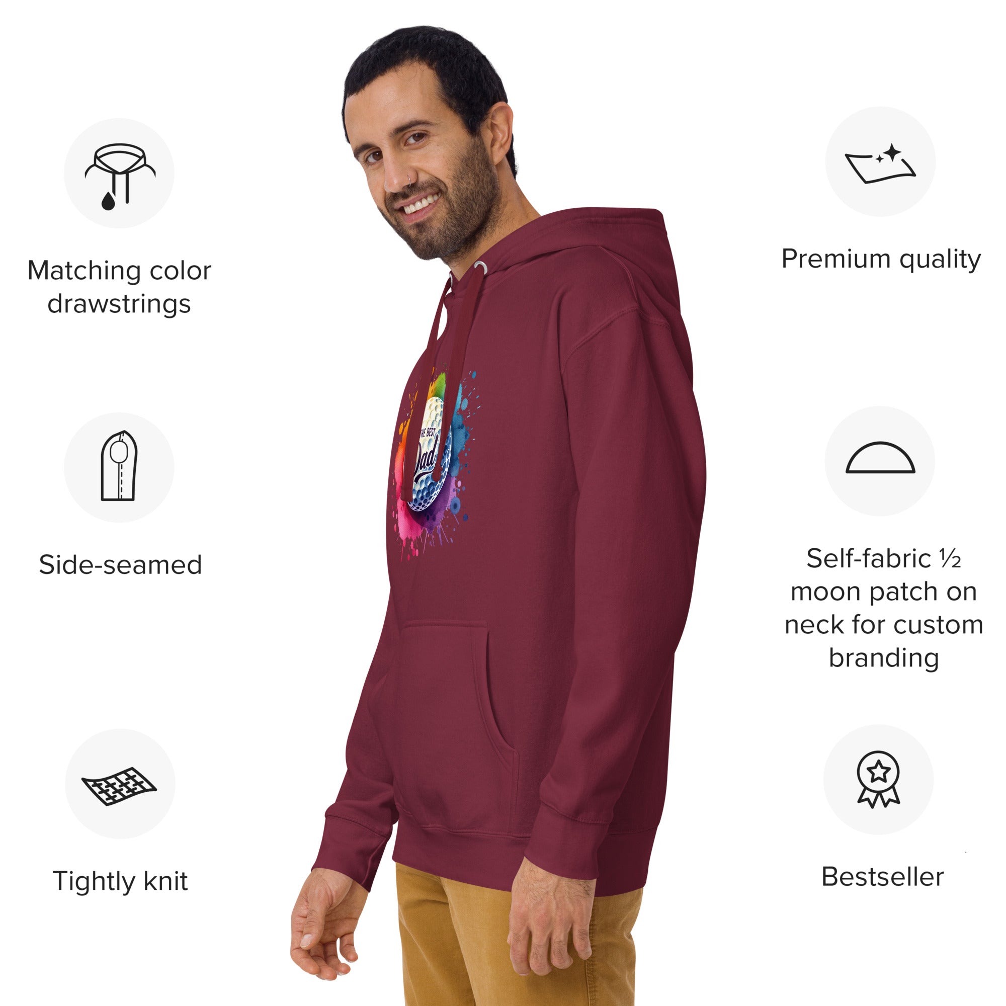 Unisex Hoodie, Father's Day Hoodie,  Unisex, Sizes from Small to 3X