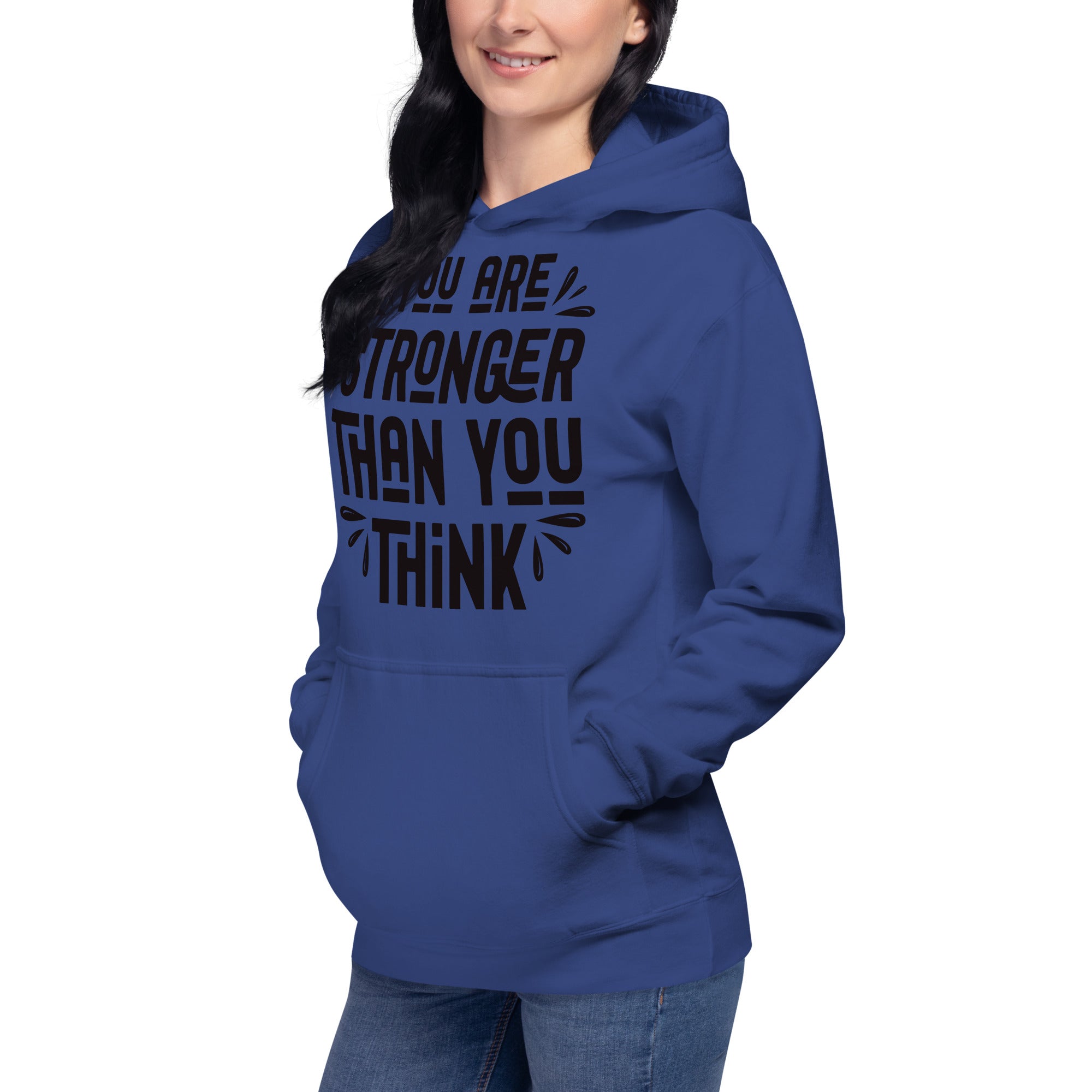 Unisex Hoodie, (Stronger then you think) Back to School, Gift, Travel