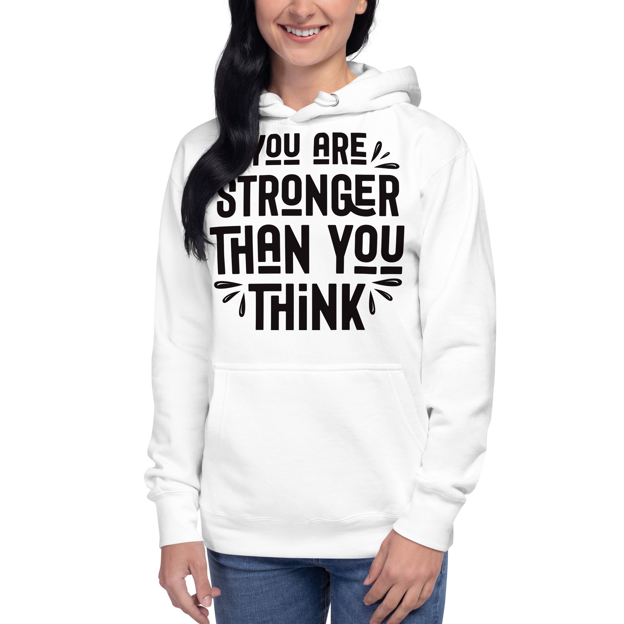 Unisex Hoodie, (Stronger then you think) Back to School, Gift, Travel