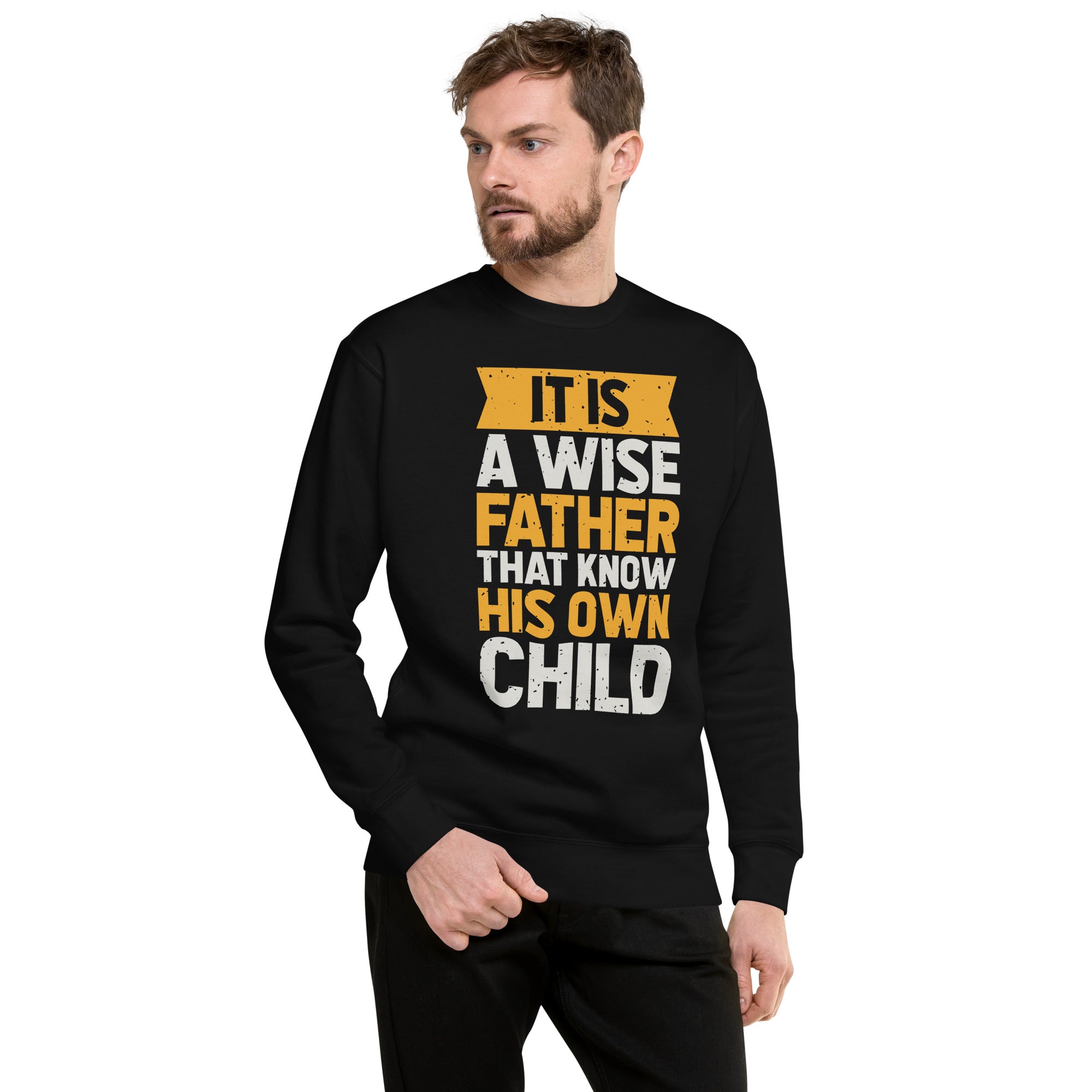 Unisex Premium Sweatshirt, customized, gift, Sweatshirt, Father's Day