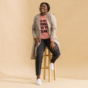 Unisex Premium Sweatshirt (Stronger then you think) Back to School, Gift, Travel