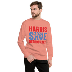 Unisex Premium Sweatshirt-Harris/Walz 2024