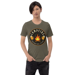 Unisex t-shirt, gift idea Camping T Shirt, back to school