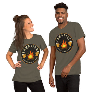 Unisex t-shirt, gift idea Camping T Shirt, back to school