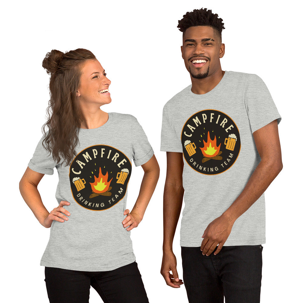 Unisex t-shirt, gift idea Camping T Shirt, back to school