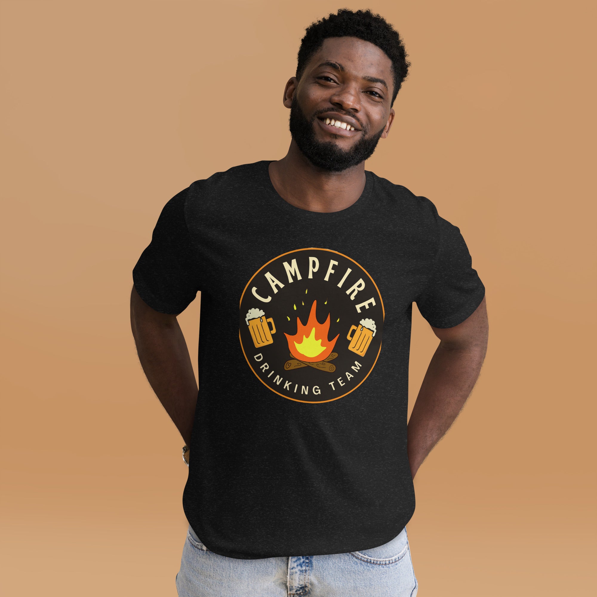 Unisex t-shirt, gift idea Camping T Shirt, back to school