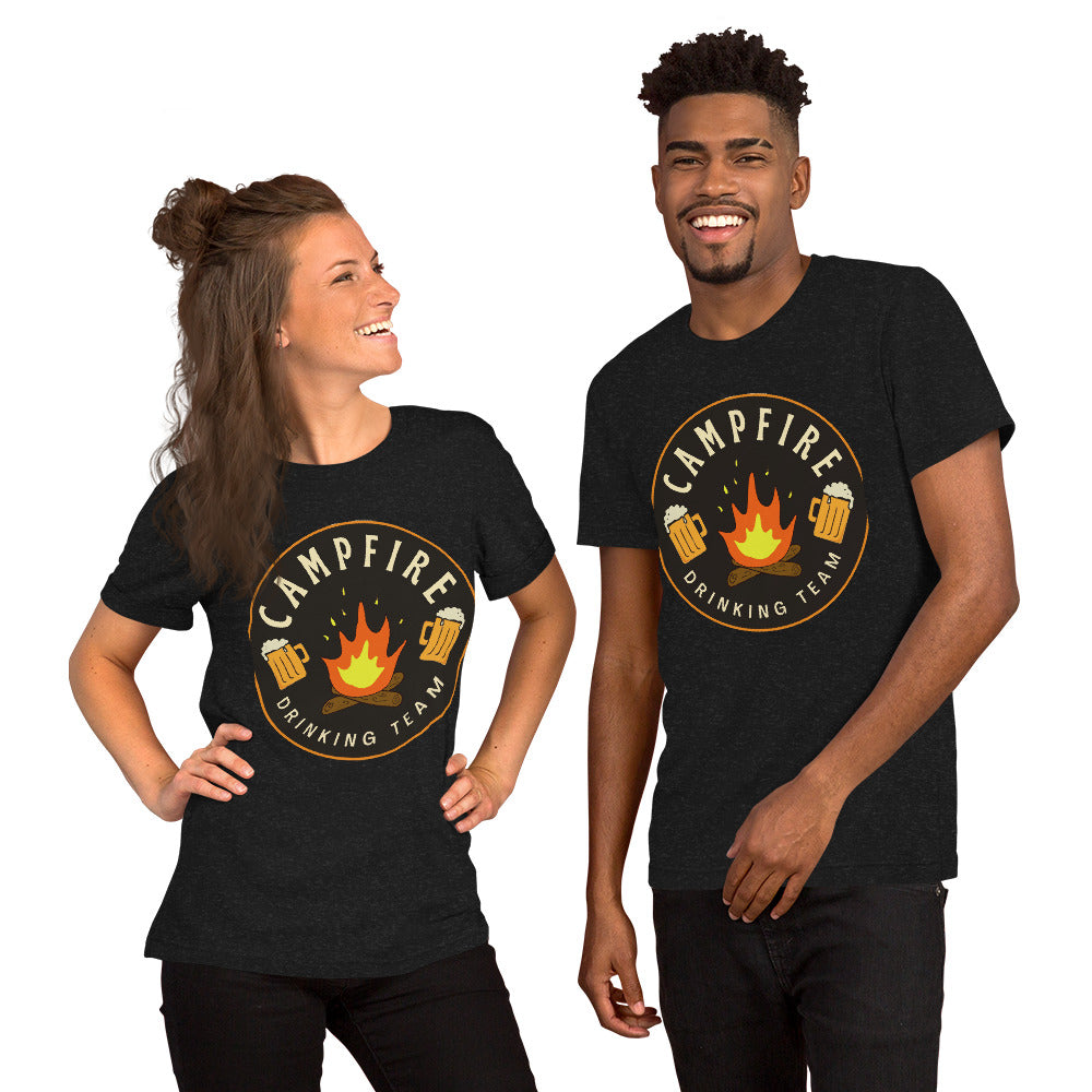 Unisex t-shirt, gift idea Camping T Shirt, back to school