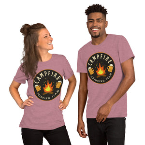 Unisex t-shirt, gift idea Camping T Shirt, back to school