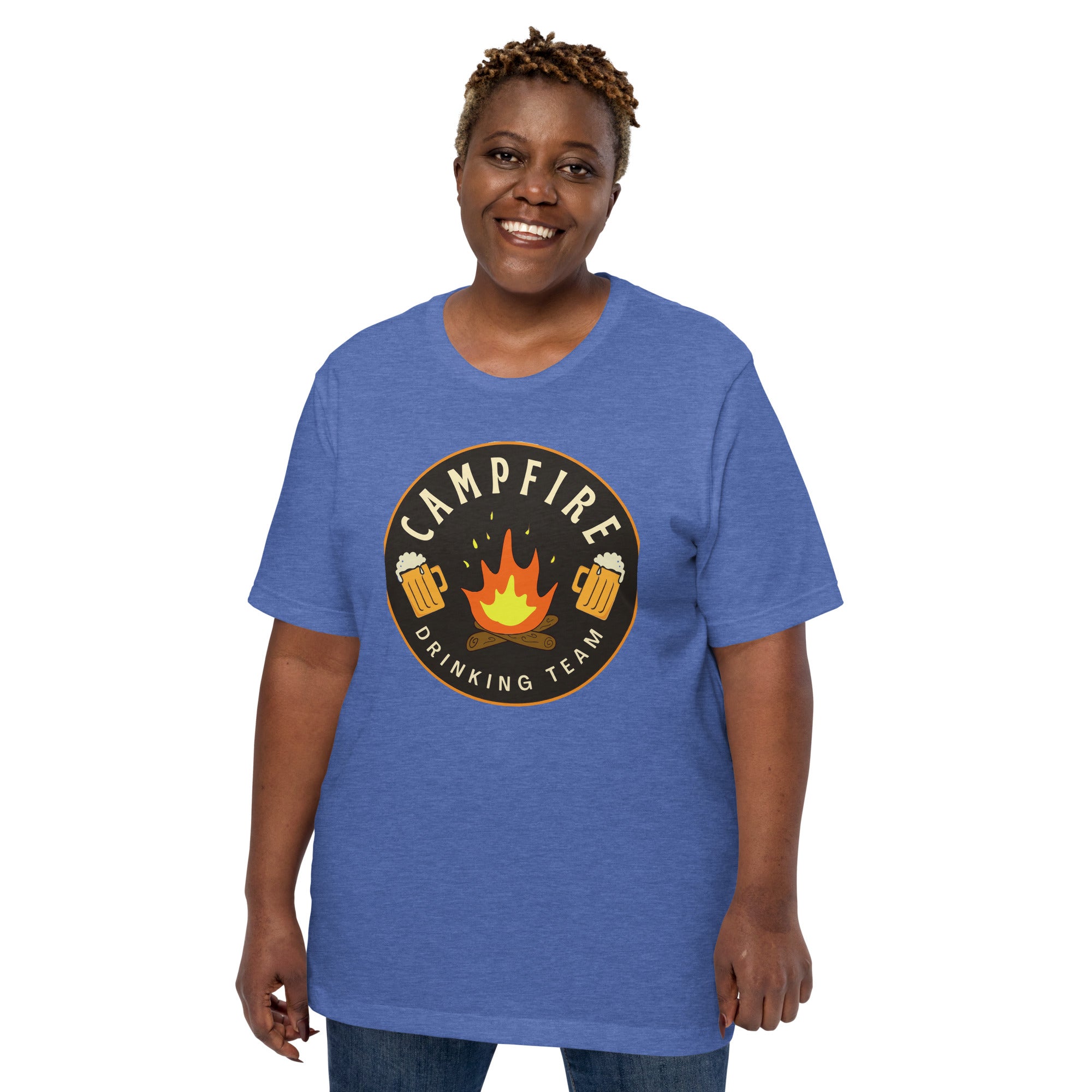 Unisex t-shirt, gift idea Camping T Shirt, back to school