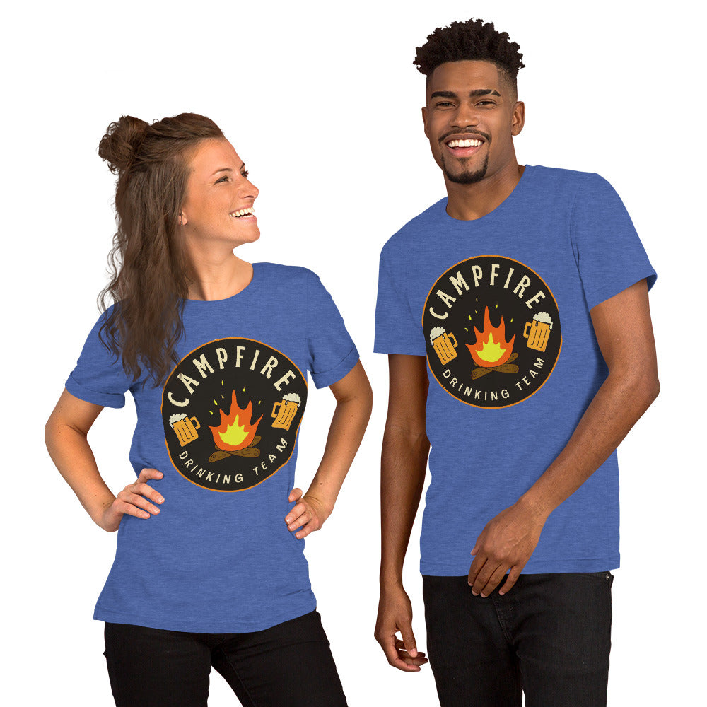 Unisex t-shirt, gift idea Camping T Shirt, back to school