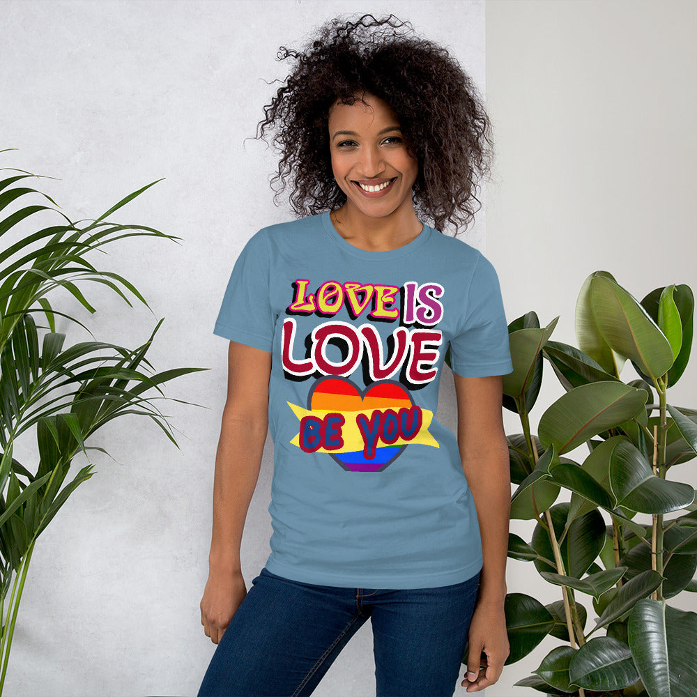 Unisex T-Shirts, Love is Love T shirt, everyday T shirt, Gift, 100% Cotton
