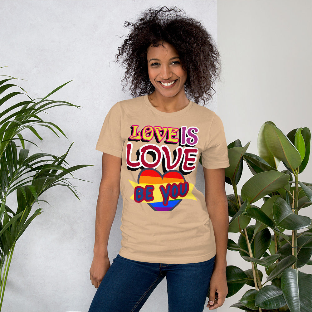 Unisex T-Shirts, Love is Love T shirt, everyday T shirt, Gift, 100% Cotton