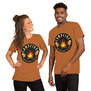 Unisex t-shirt, gift idea Camping T Shirt, back to school