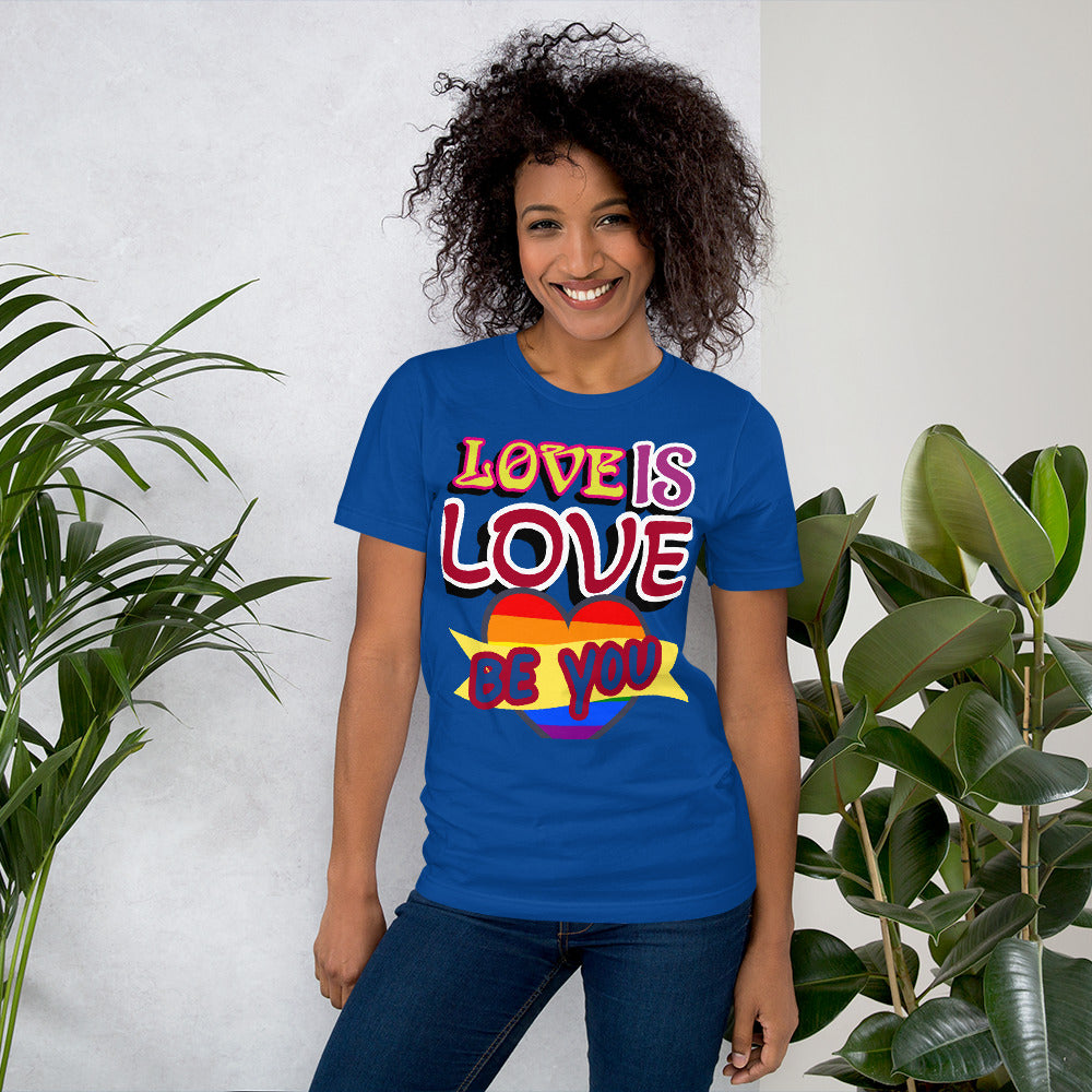 Unisex T-Shirts, Love is Love T shirt, everyday T shirt, Gift, 100% Cotton