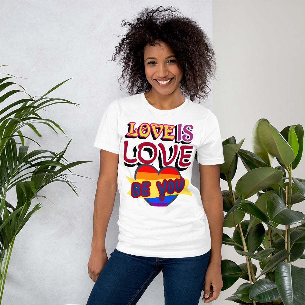 Unisex T-Shirts, Love is Love T shirt, everyday T shirt, Gift, 100% Cotton