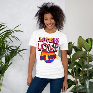 Unisex T-Shirts, Love is Love T shirt, everyday T shirt, Gift, 100% Cotton