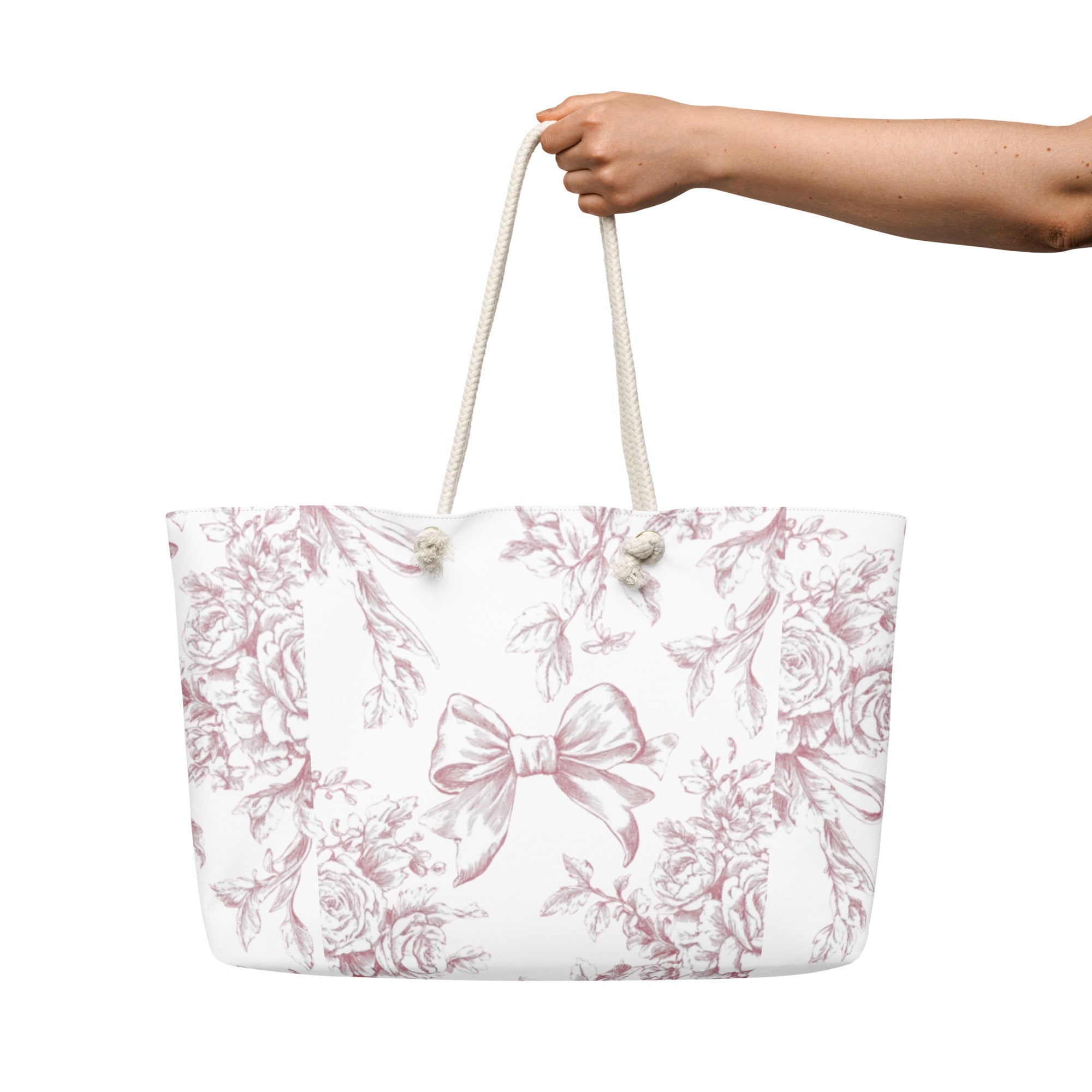 Oversized weekender bag- Travel, Shopping, wedding Gift-