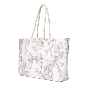 Oversized weekender bag- Travel, Shopping, wedding Gift-