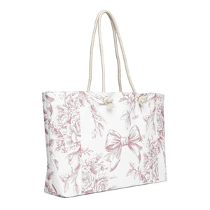 Oversized weekender bag- Travel, Shopping, wedding Gift-