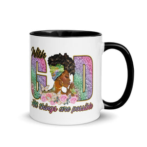 Mug with Color Inside, Coffee Cup, Mug, Mother's Day 11, 15 OZ