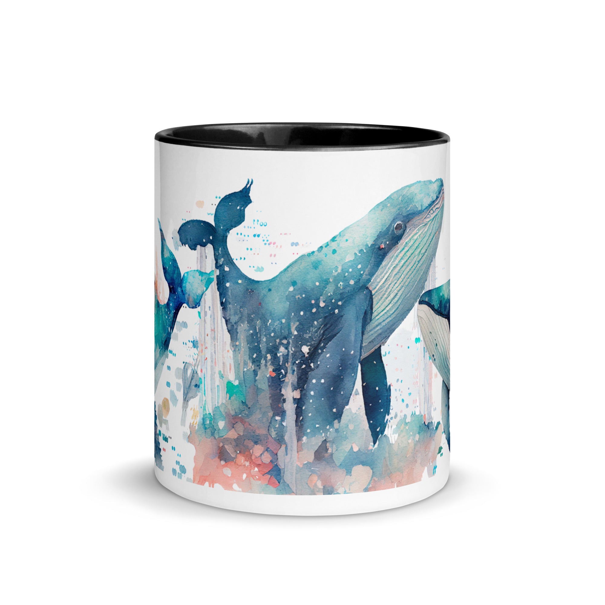 Coffee Cup, Mug with Color Inside Gift, Tea Cup