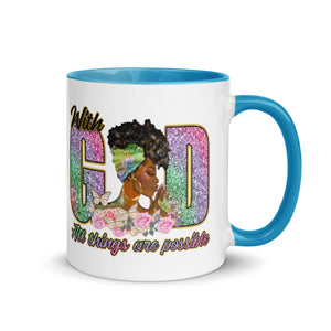 Mug with Color Inside, Coffee Cup, Mug, Mother's Day 11, 15 OZ