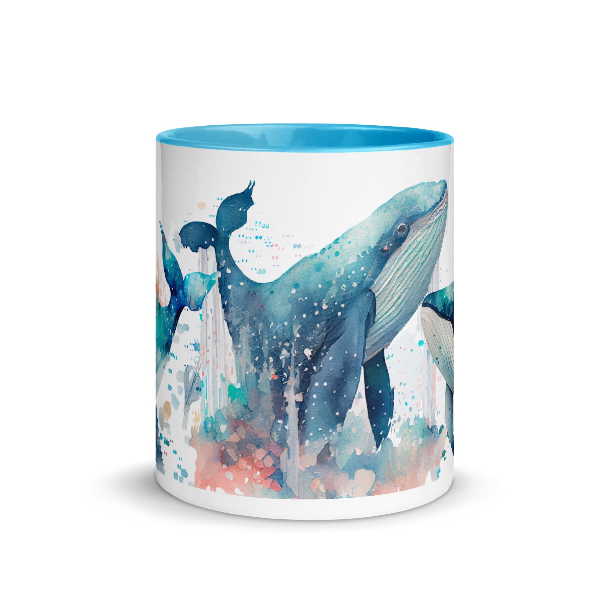 Coffee Cup, Mug with Color Inside Gift, Tea Cup