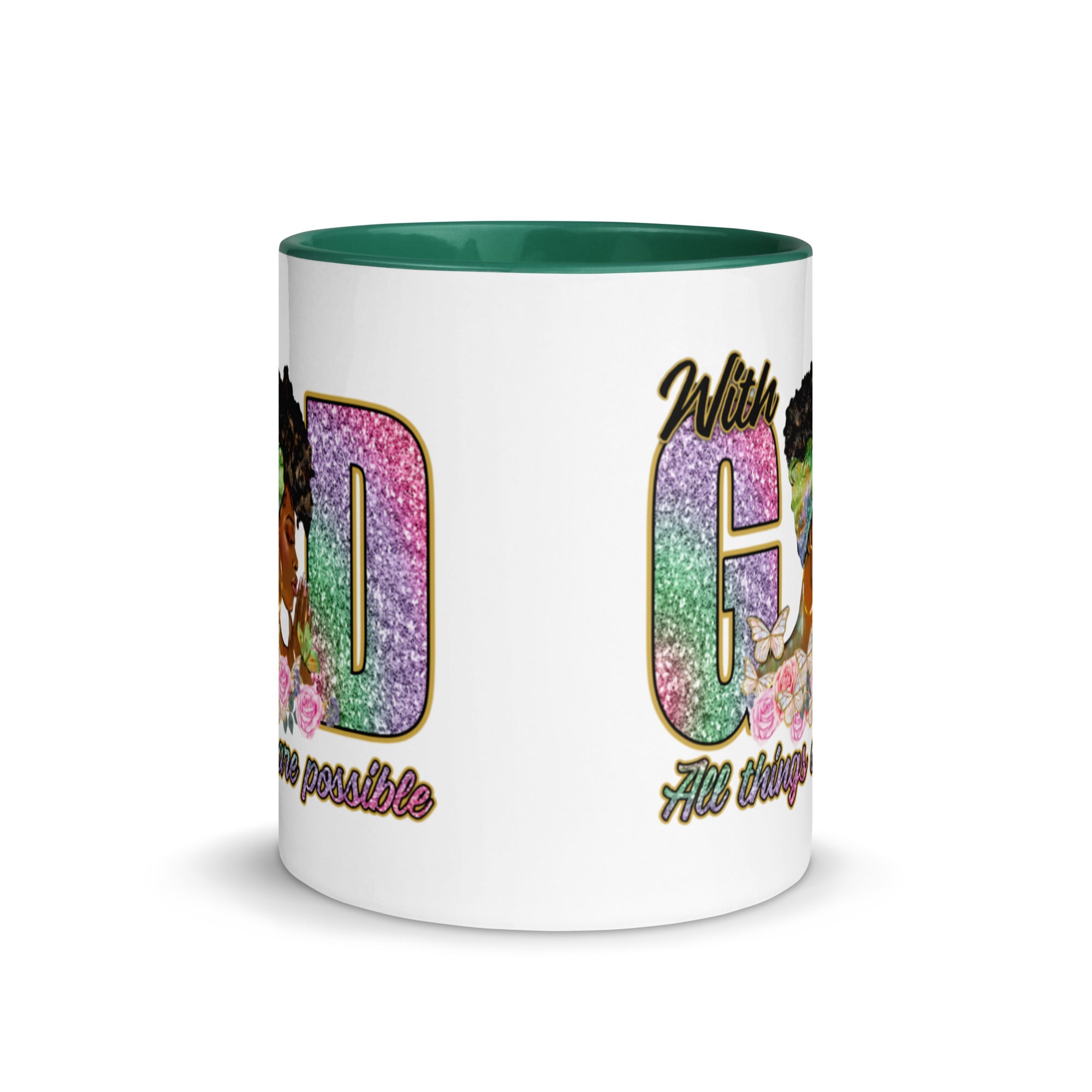 Mug with Color Inside, Coffee Cup, Mug, Mother's Day 11, 15 OZ