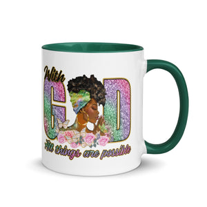 Mug with Color Inside, Coffee Cup, Mug, Mother's Day 11, 15 OZ