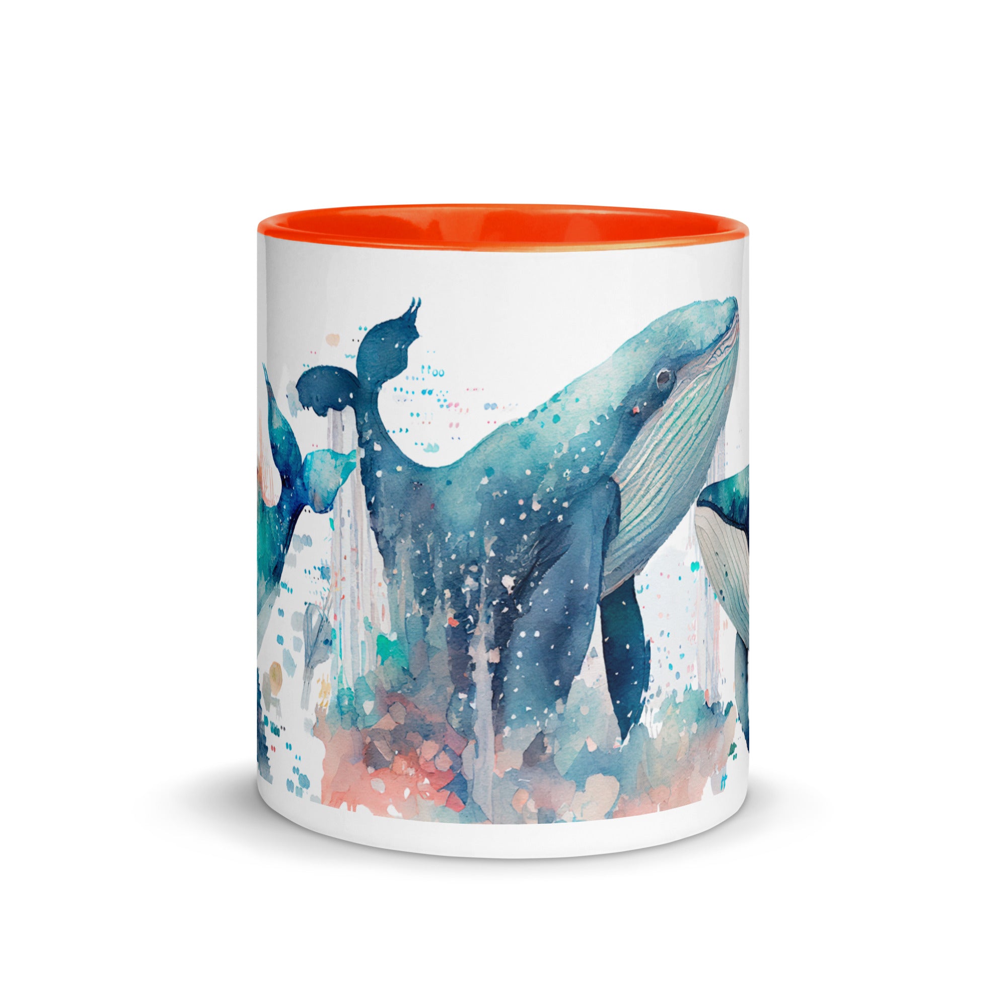 Coffee Cup, Mug with Color Inside Gift, Tea Cup