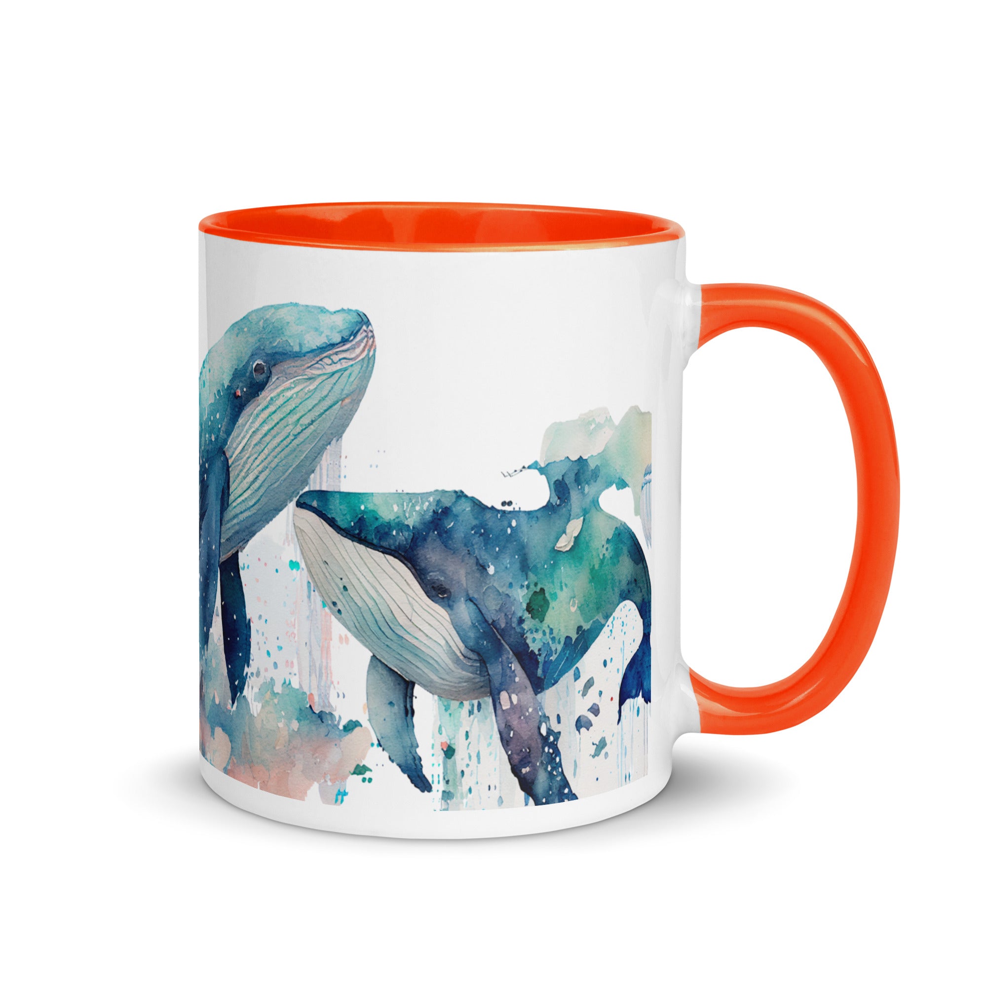 Coffee Cup, Mug with Color Inside Gift, Tea Cup