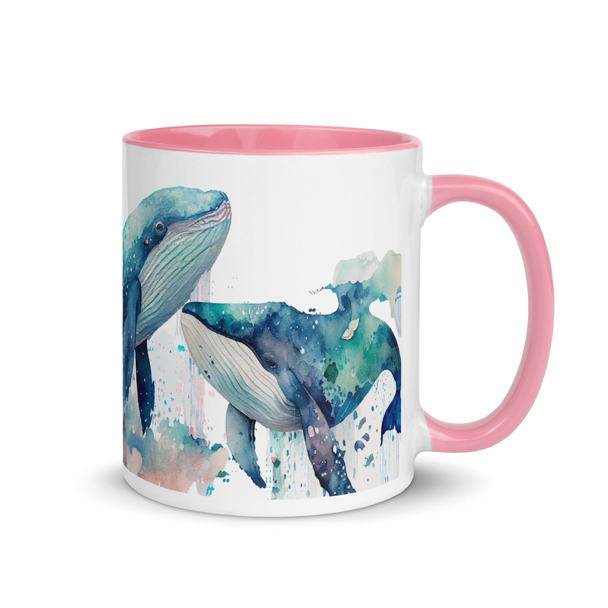 Coffee Cup, Mug with Color Inside Gift, Tea Cup