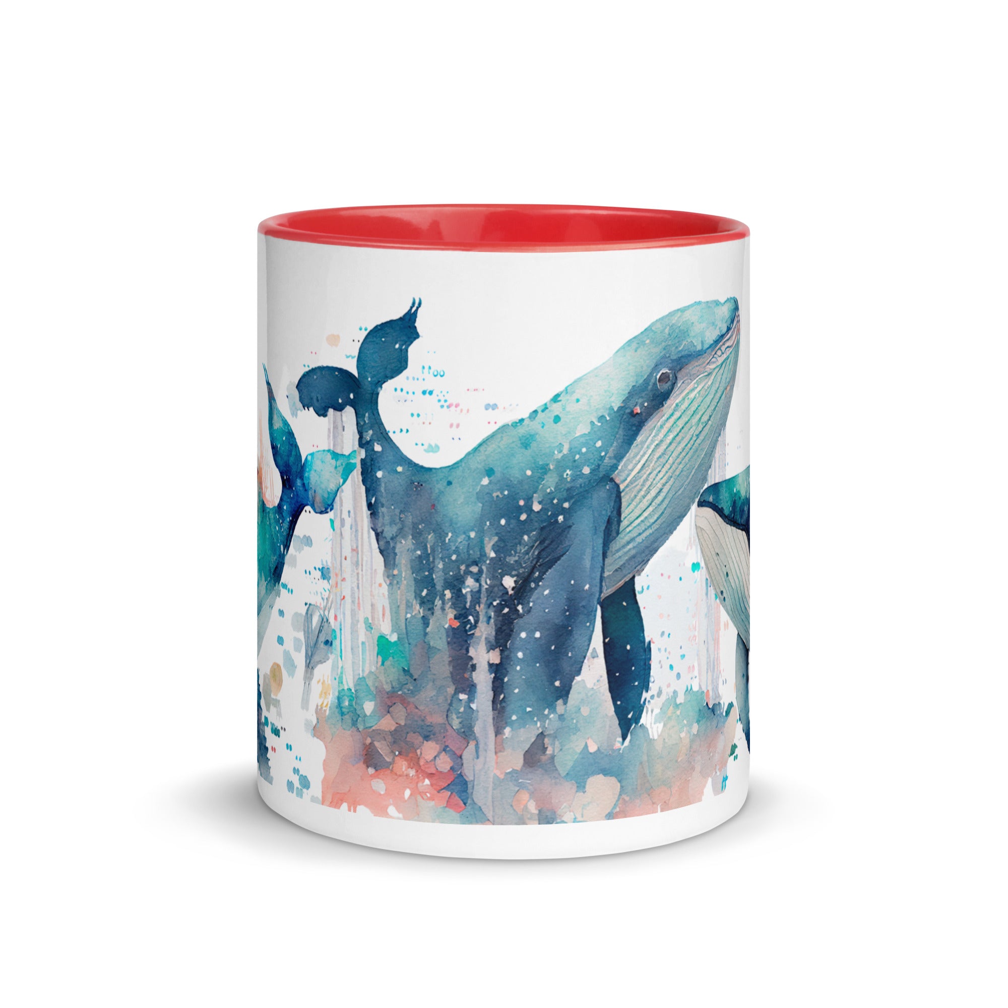 Coffee Cup, Mug with Color Inside Gift, Tea Cup