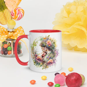 Mug with Color Inside, Gift for Mom, Coffee Cup, Tea Cup