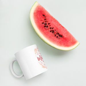 White glossy mug, MOM Coffee Cup 11-15-20 OZ