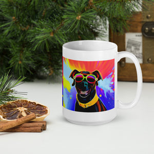 Coffee Cup, White glossy mug, Your Dog Mug, Tea, Gift for Her, Gift for him