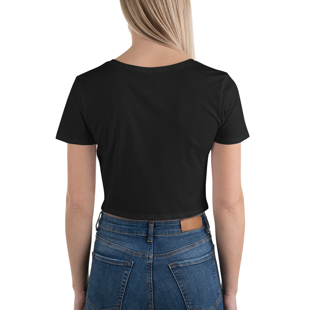 Women’s Crop Tee, Flower Tee, Evening, party, gift, back to school,