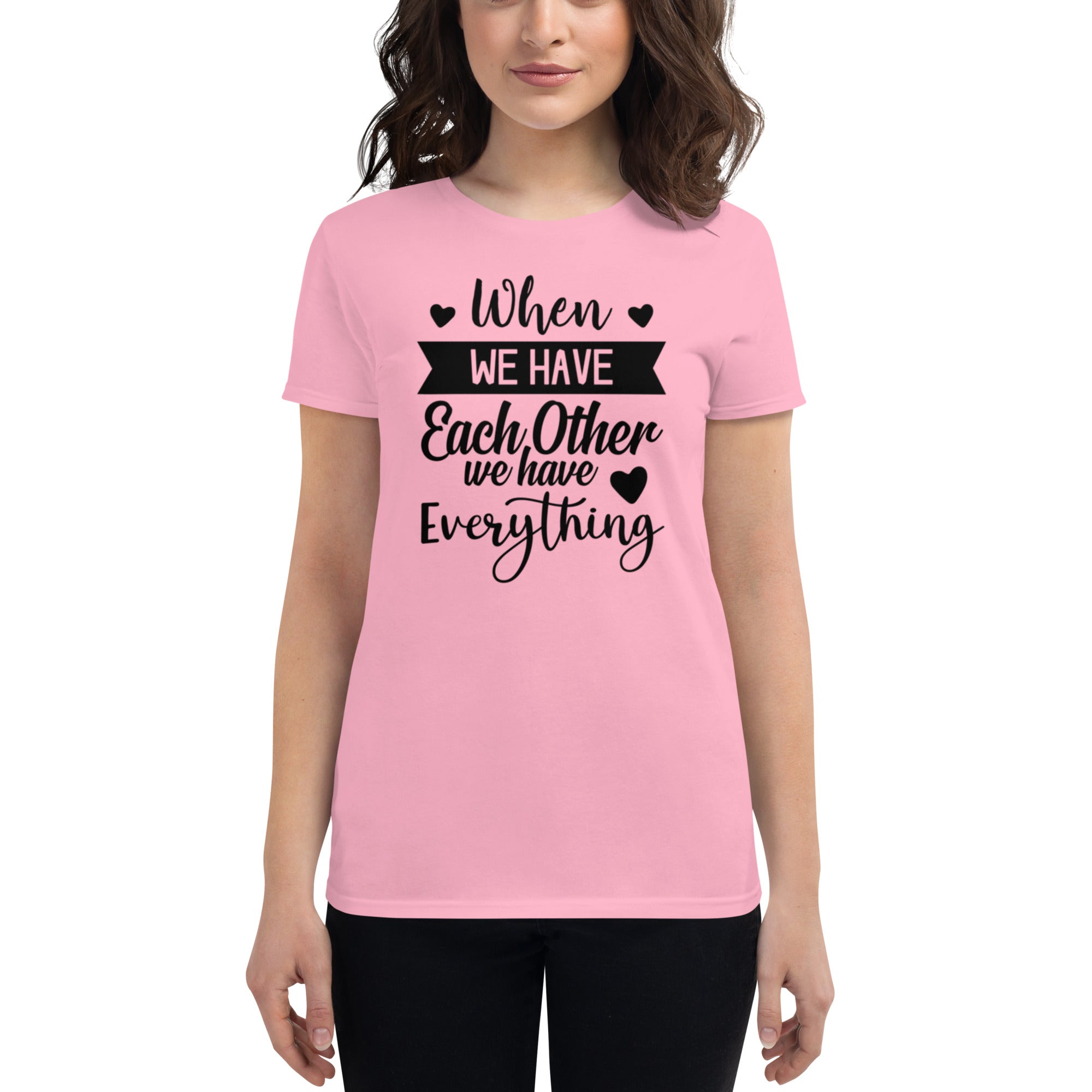 Women's short sleeve t-shirt, summer t shirt,