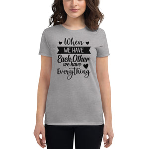 Women's short sleeve t-shirt, summer t shirt,