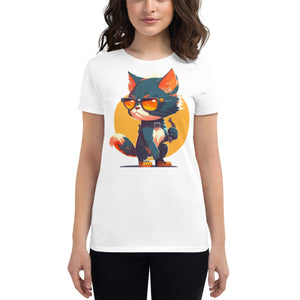 Women's short sleeve t-shirt, Back to School, Everyday T- Shirt, Gift, Playfull T Shirt