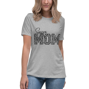 Women's Relaxed T-Shirt, Soccer Mom T Shirt, Gift for her