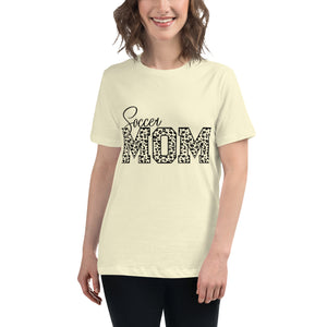 Women's Relaxed T-Shirt, Soccer Mom T Shirt, Gift for her