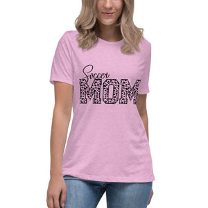 Women's Relaxed T-Shirt, Soccer Mom T Shirt, Gift for her
