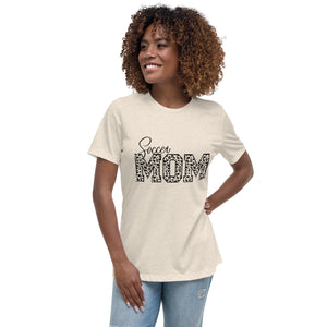 Women's Relaxed T-Shirt, Soccer Mom T Shirt, Gift for her
