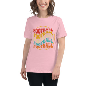 Women's Relaxed T-Shirt, Soccer/ Football, World T Shirt,