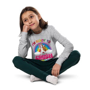 Youth long sleeve tee, Back to School ,Soft Cotton, Unisex,