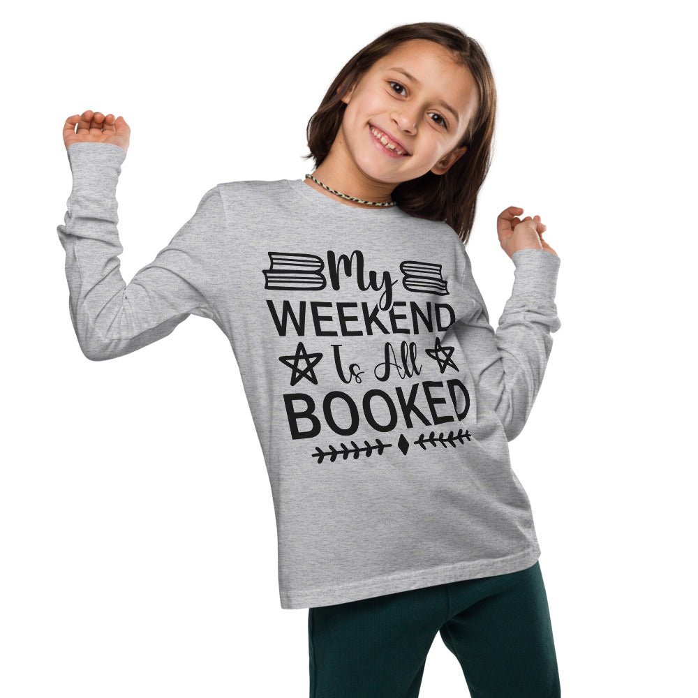 Long-Sleeve-Tee, Back to School T-Shirt- Athletic,100% Combed Cotton
