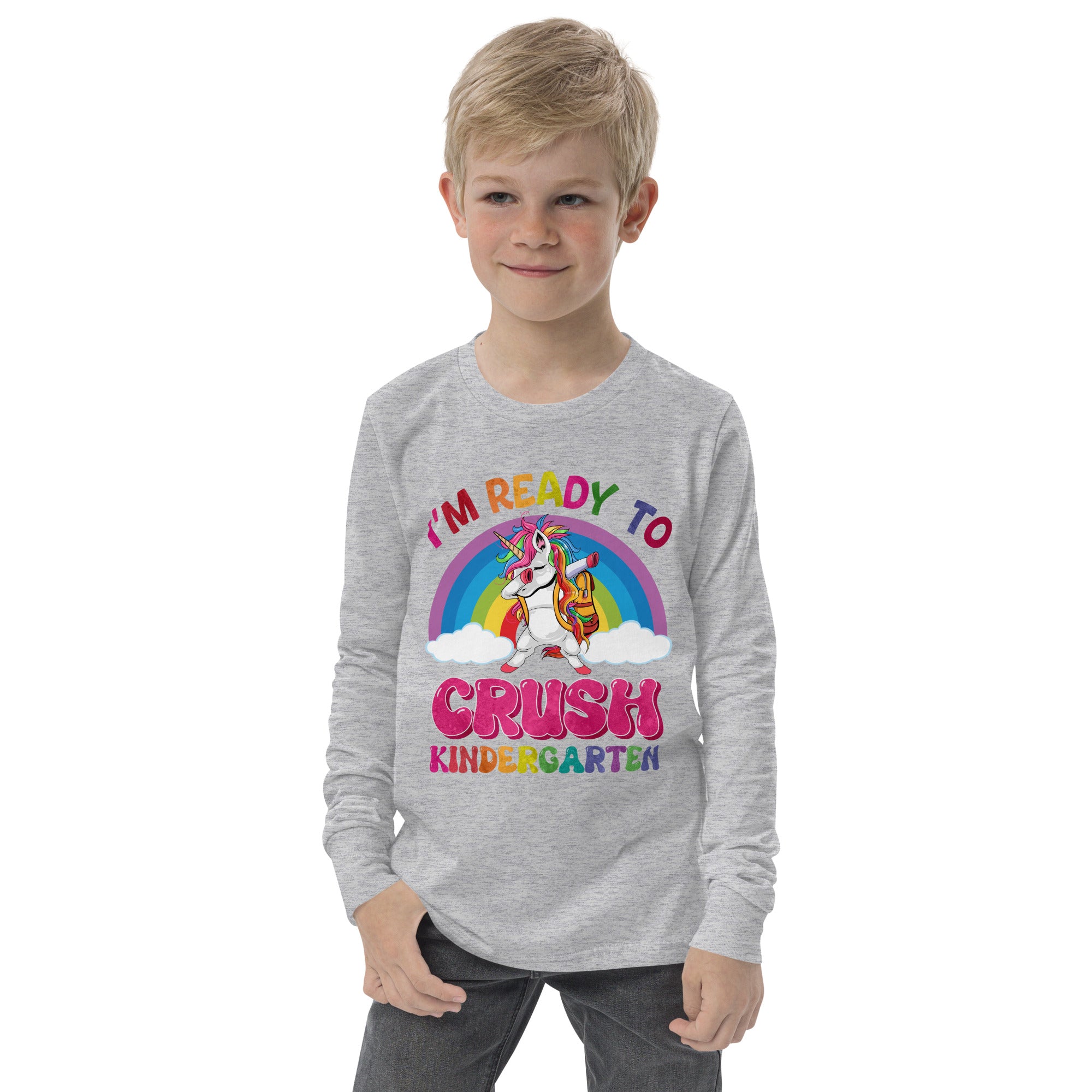 Youth long sleeve tee, Back to School ,Soft Cotton, Unisex,