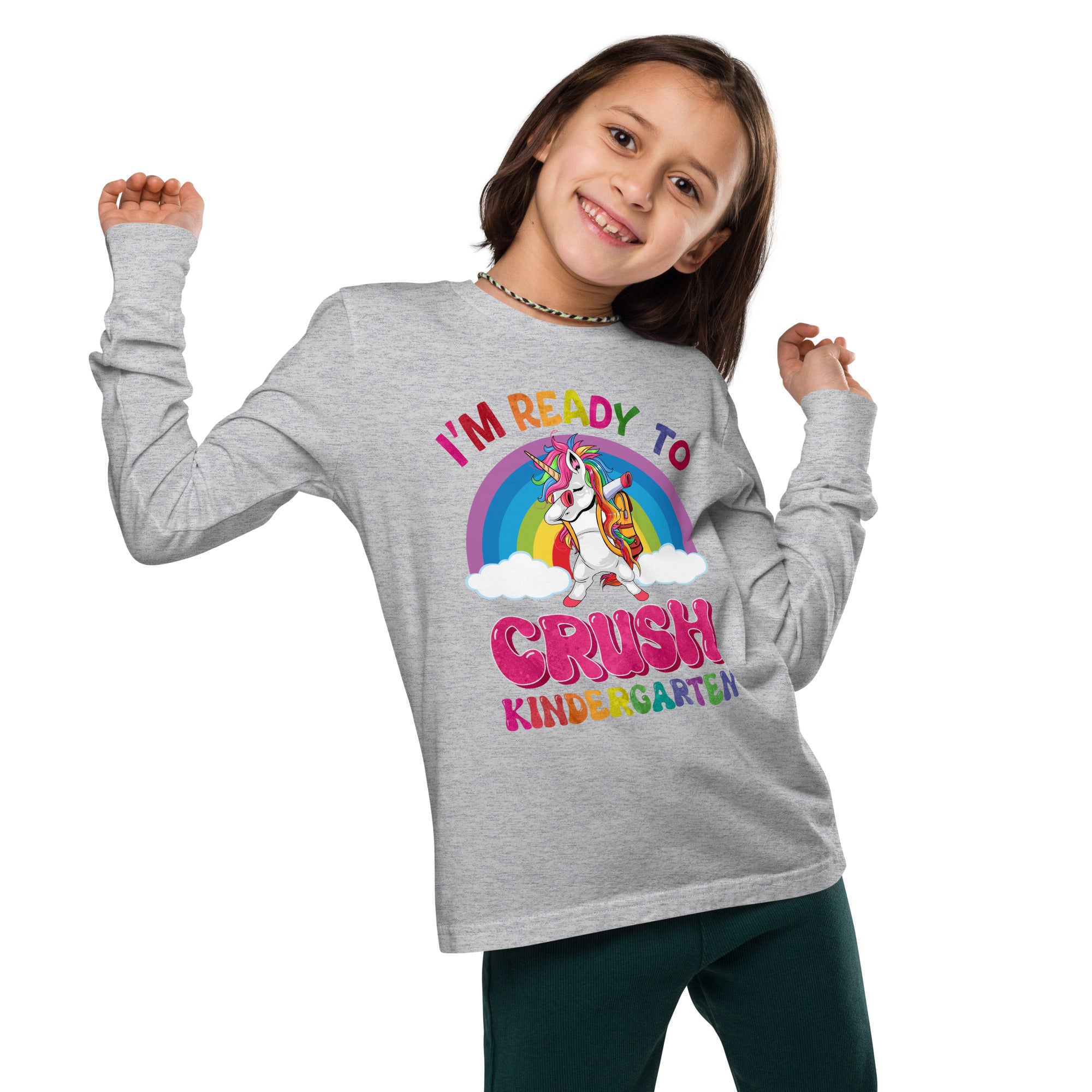 Youth long sleeve tee, Back to School ,Soft Cotton, Unisex,