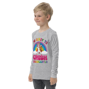 Youth long sleeve tee, Back to School ,Soft Cotton, Unisex,